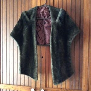 Lovely faux Brown wrap